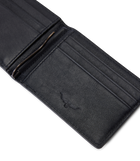 Farrier Bi Fold Clip Wallet - Black