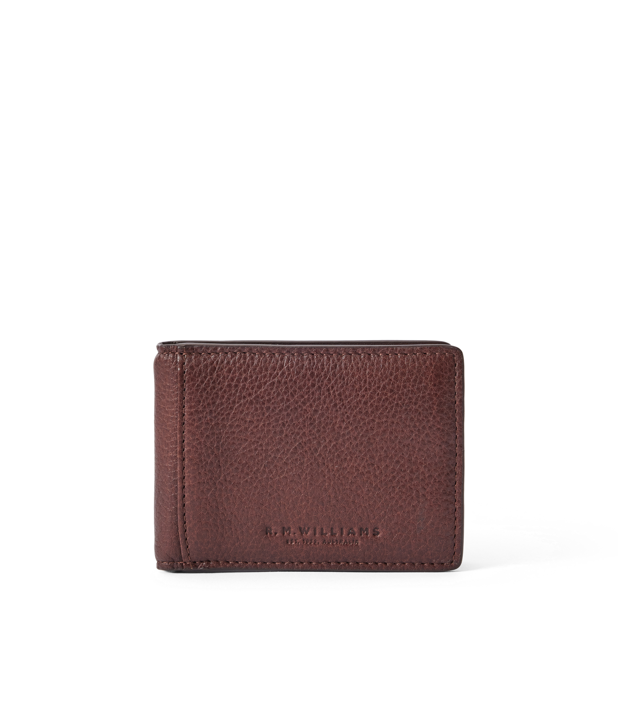 Farrier Bi Fold Clip Wallet - Whiskey