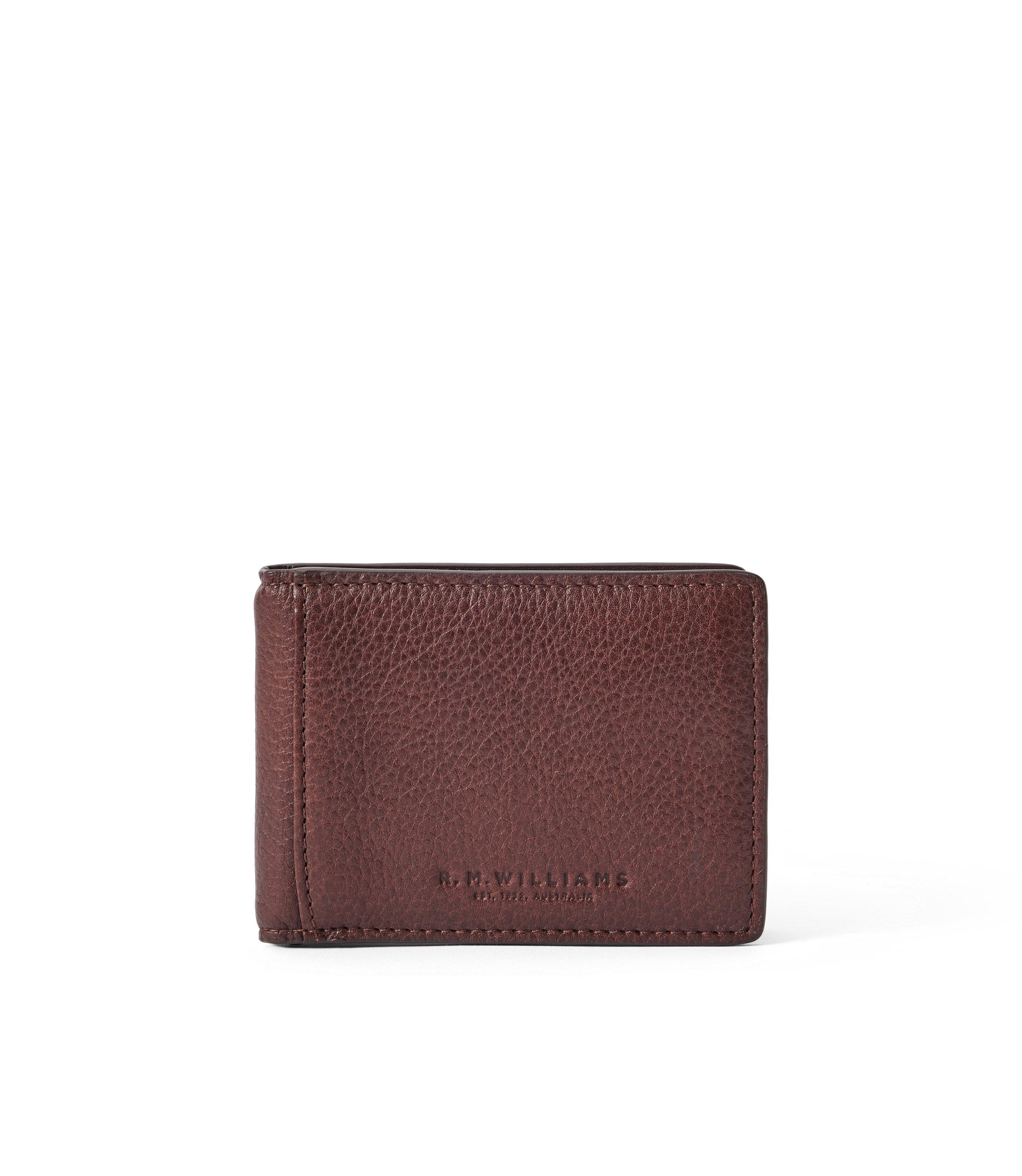 Farrier Bi Fold Clip Wallet - Whiskey
