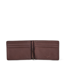 Farrier Bi Fold Clip Wallet - Whiskey