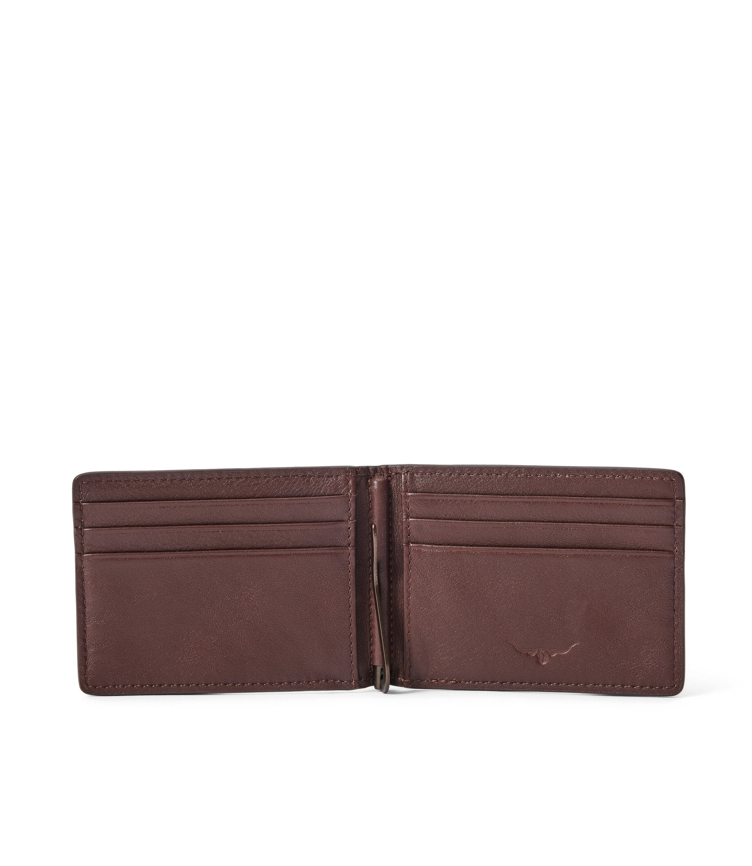 Farrier Bi Fold Clip Wallet - Whiskey