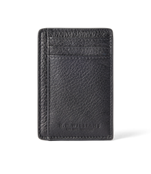 Farrier Cardholder With Money Clip - Black