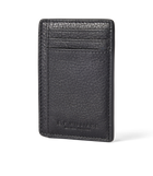 Farrier Cardholder With Money Clip - Black