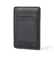 Farrier Cardholder With Money Clip - Black