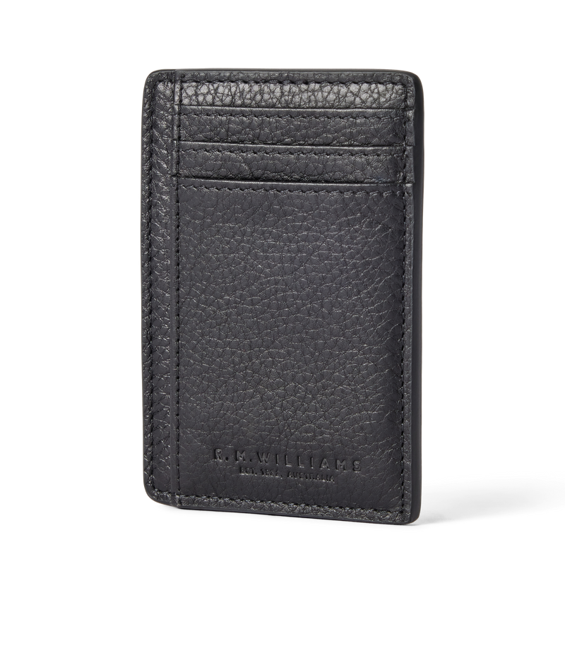 Farrier cardholder with money clip - Black