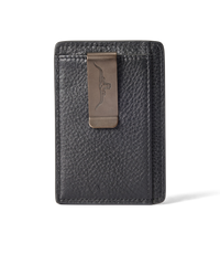 Farrier cardholder with money clip - Black