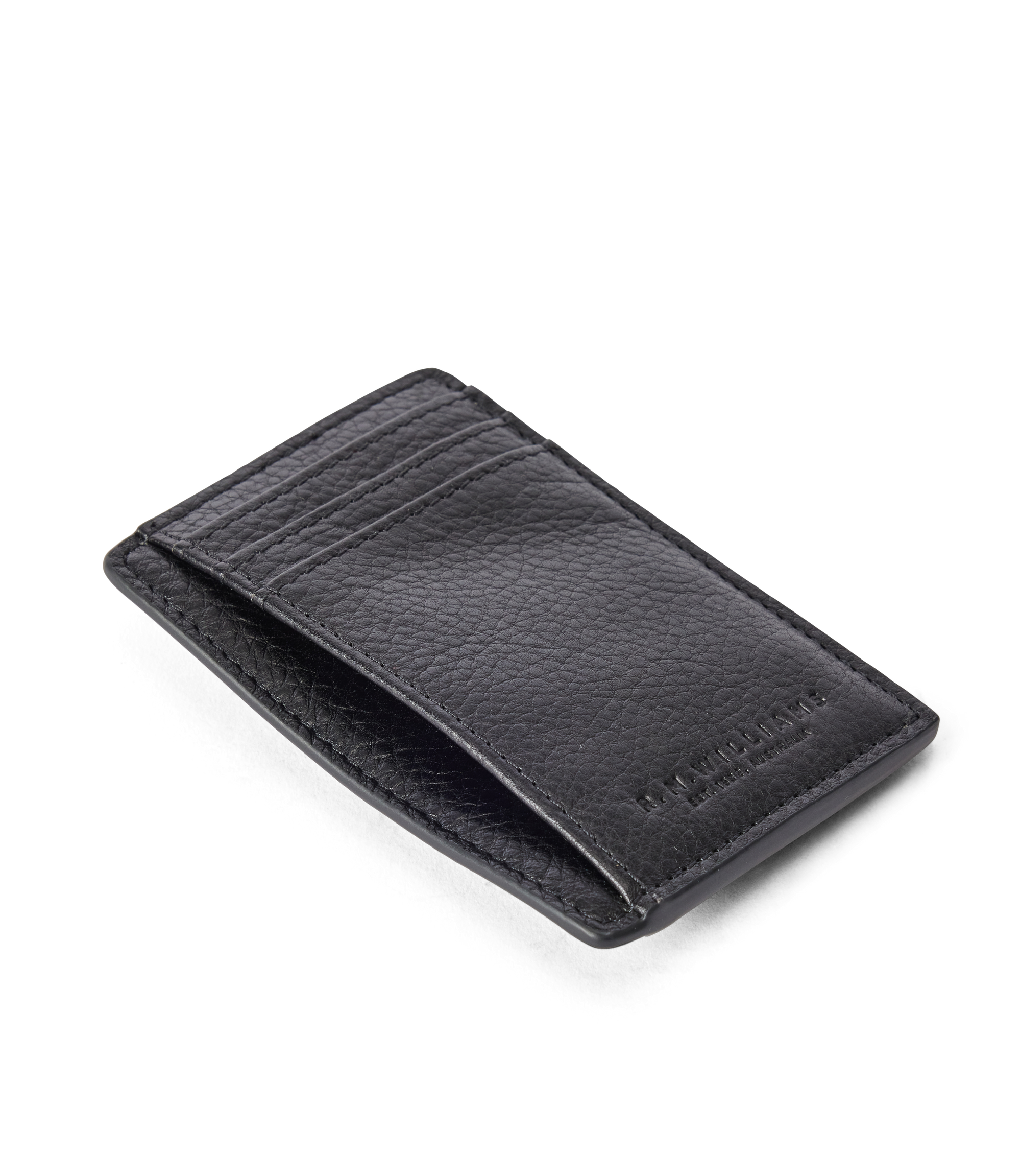 Farrier Cardholder With Money Clip - Black