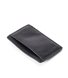 Farrier Cardholder With Money Clip - Black