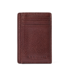Farrier Cardholder With Money Clip - Whiskey