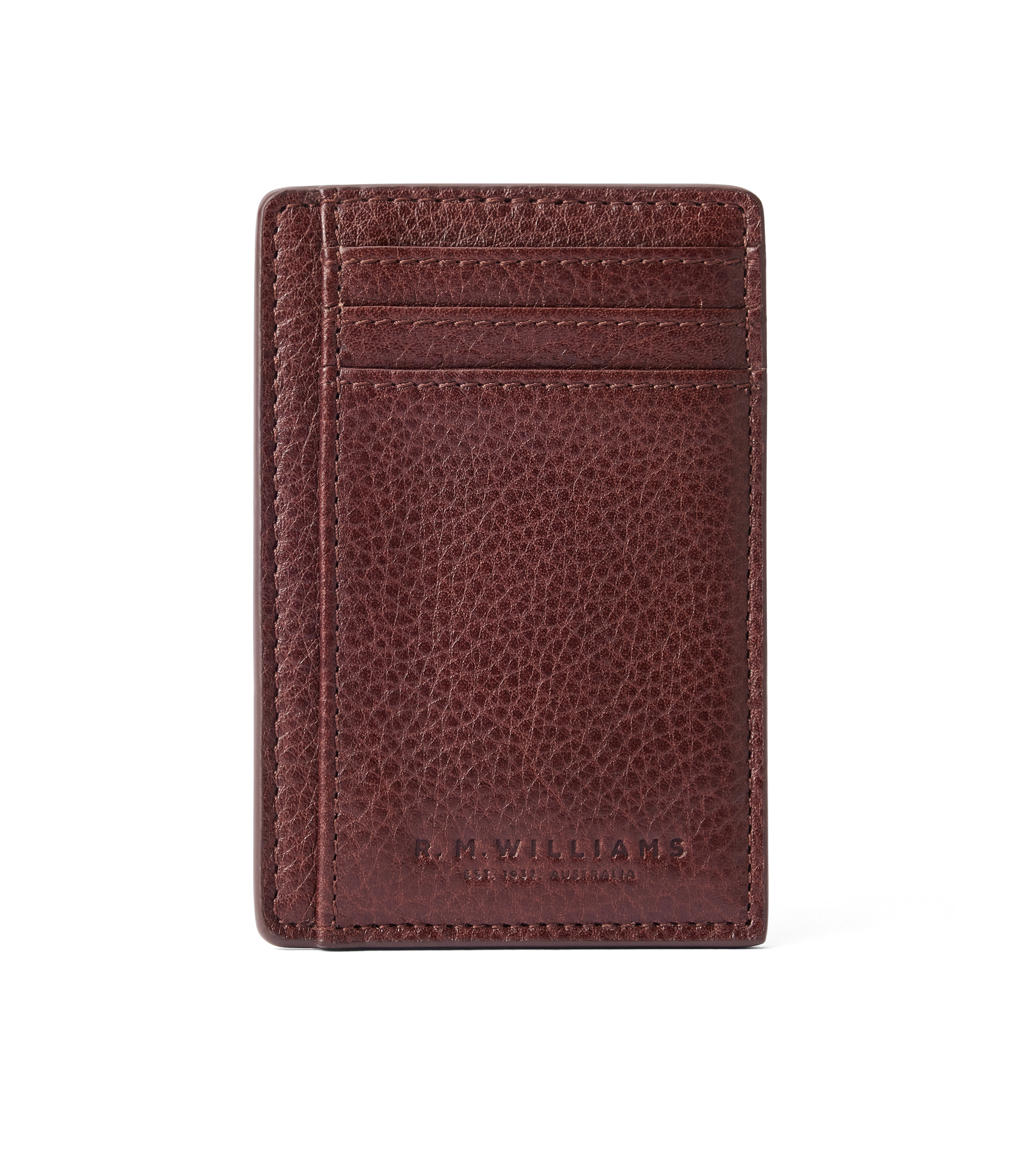 Farrier Cardholder With Money Clip - Whiskey