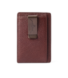 Farrier Cardholder With Money Clip - Whiskey