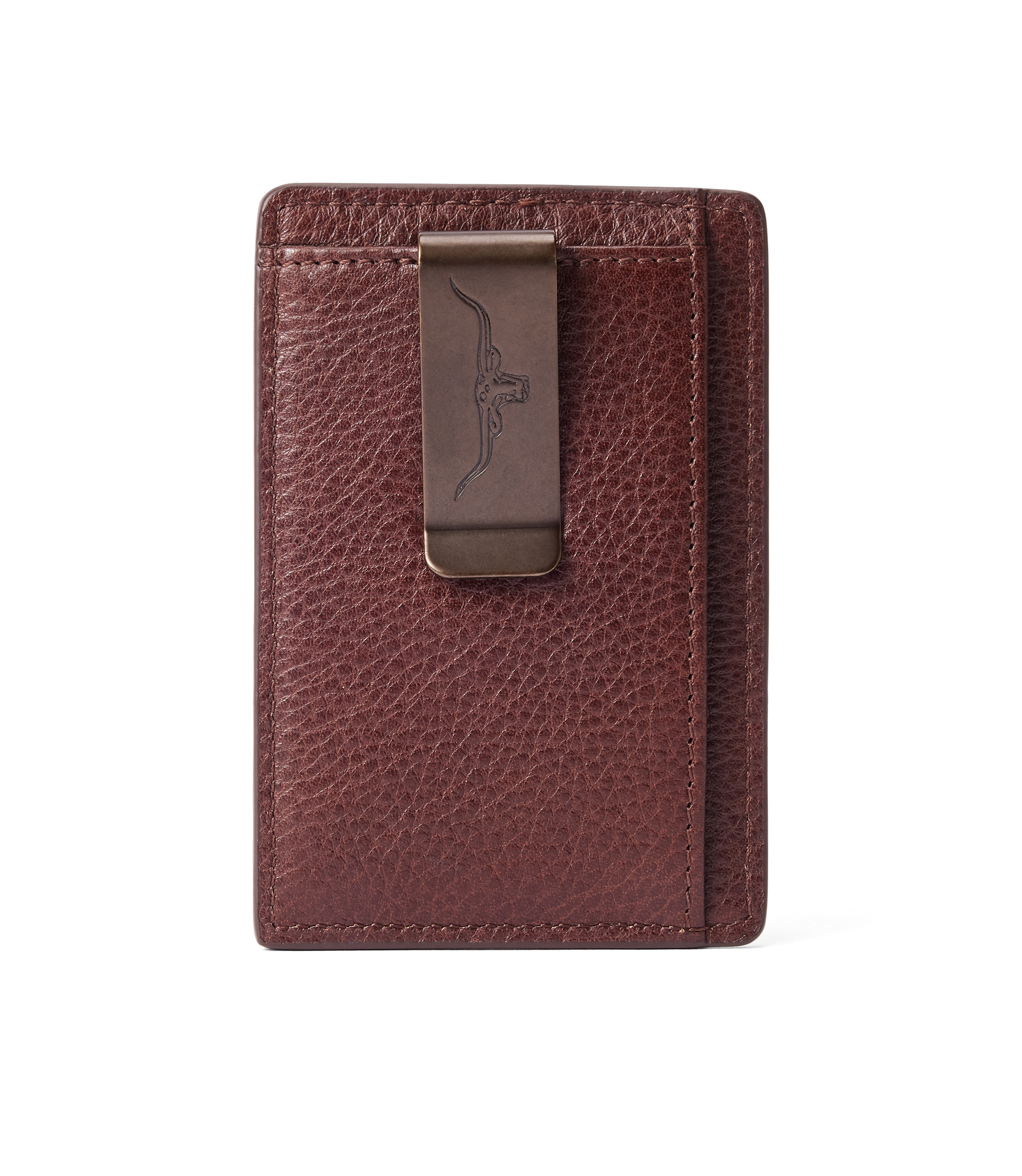 Farrier Cardholder With Money Clip - Whiskey