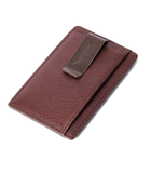 Farrier Cardholder With Money Clip - Whiskey