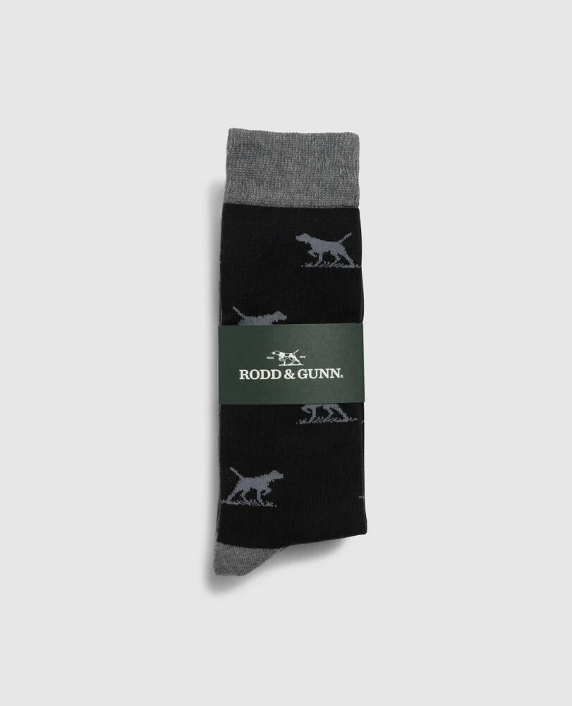 Rodd & Gunn Dogs-A-Plenty Three Pack Socks - Biz Multi
