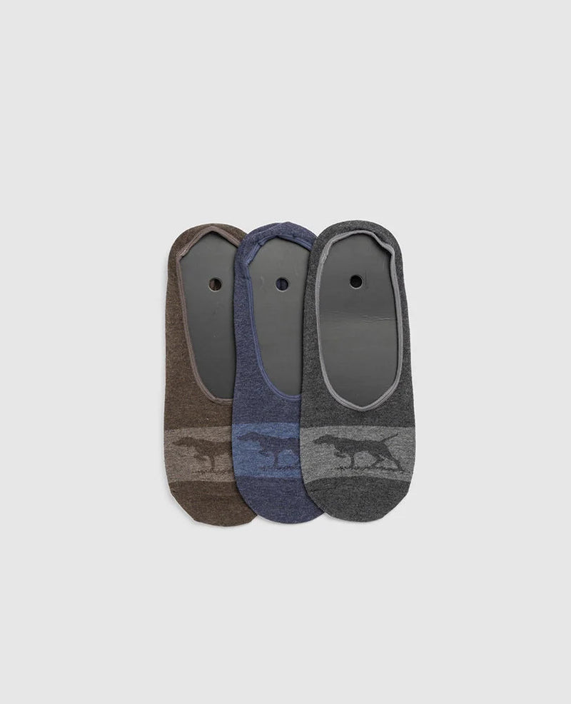Rodd & Gunn Gunner Lo Show Sock - Dark Washed Multi