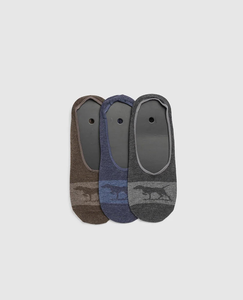 Rodd & Gunn Gunner Lo Show Sock - Dark Washed Multi