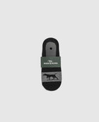 Rodd & Gunn Gunner Lo Show Sock - Nero/Grey