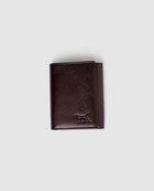 Rodd & Gunn Westport Tri Fold Wallet - Chocolate