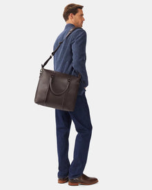 Farrier Zip Top Tote - Chestnut