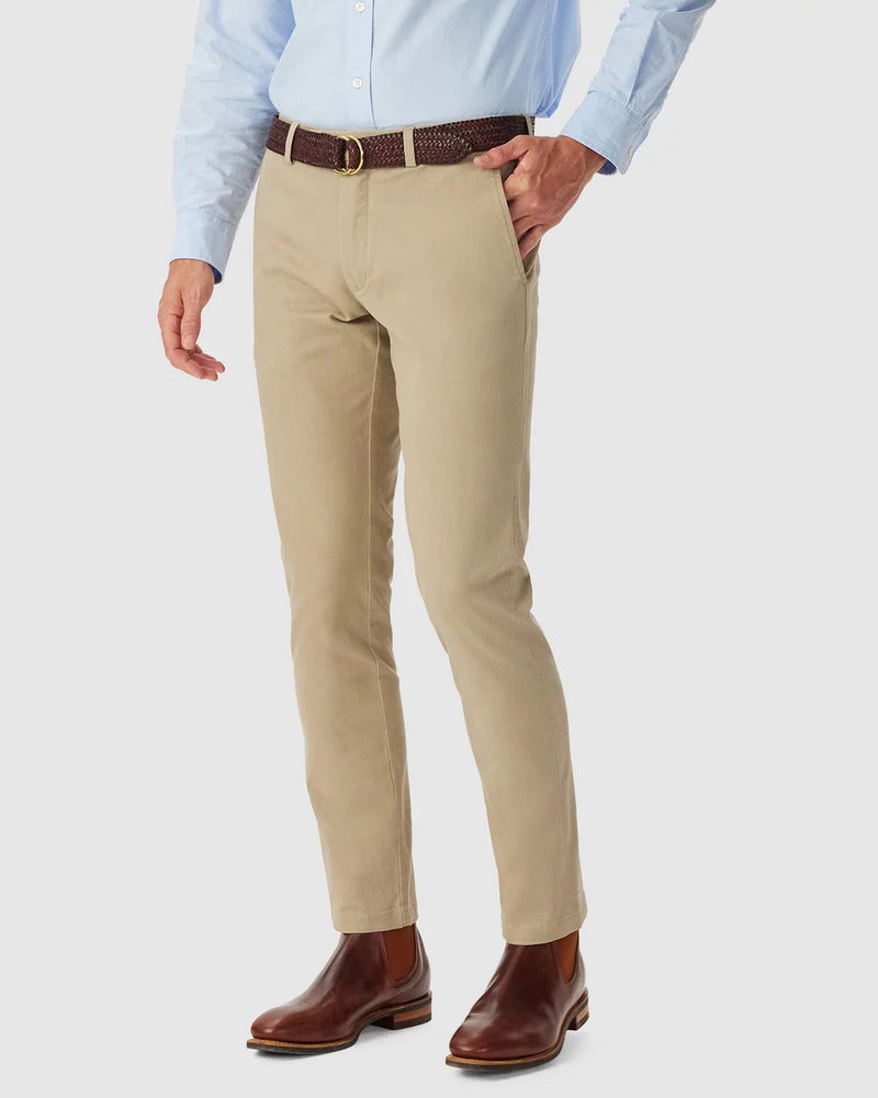 Stretch Cotton Chino - Buckskin