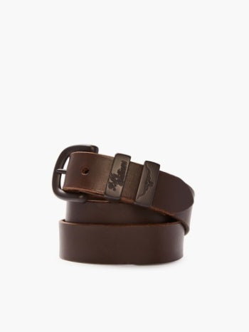 Slim Drover Belt - Chocolate - BSD5