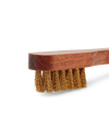 Suede Brass Bristle Brush