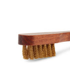 Suede Brass Bristle Brush