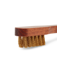 Suede Brass Bristle Brush