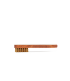 Suede Brass Bristle Brush