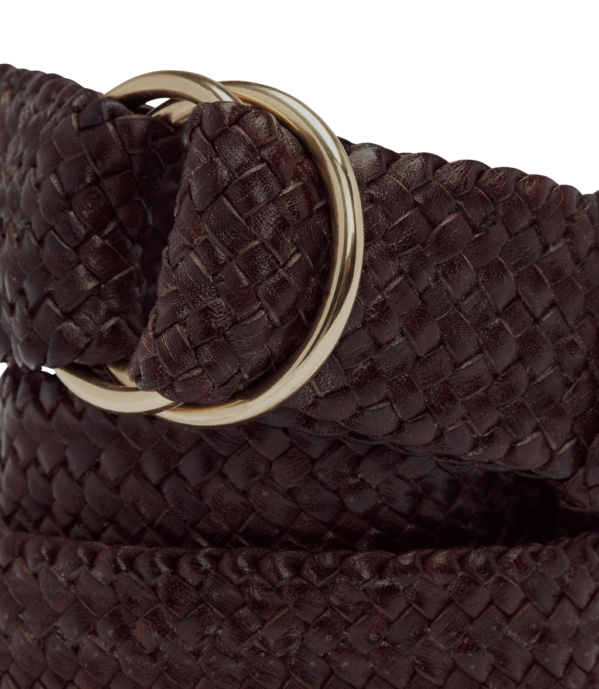 1 1/2" Plaited 'O' Ring Belt