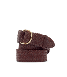 1 1/2" Plaited 'O' Ring Belt