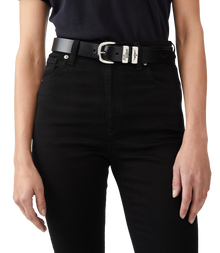 Slim Drover Belt - Black
