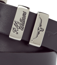 Slim Drover Belt - Black