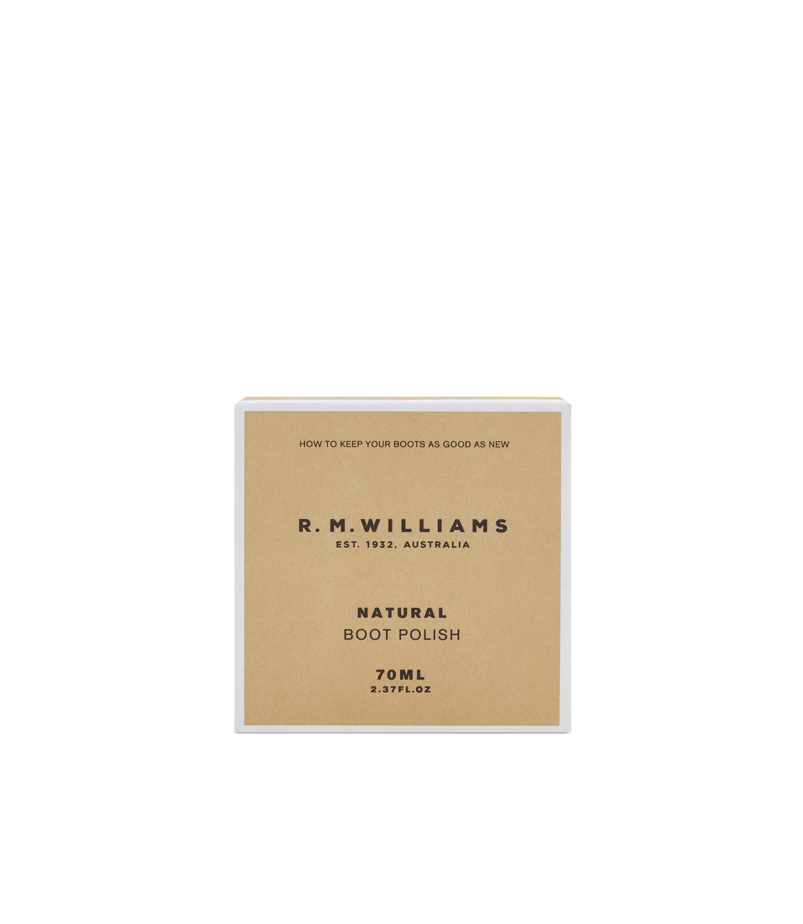 Stockman's Boot Polish - Natural