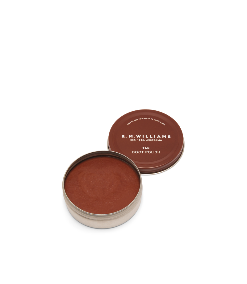 Stockman's boot polish - Tan