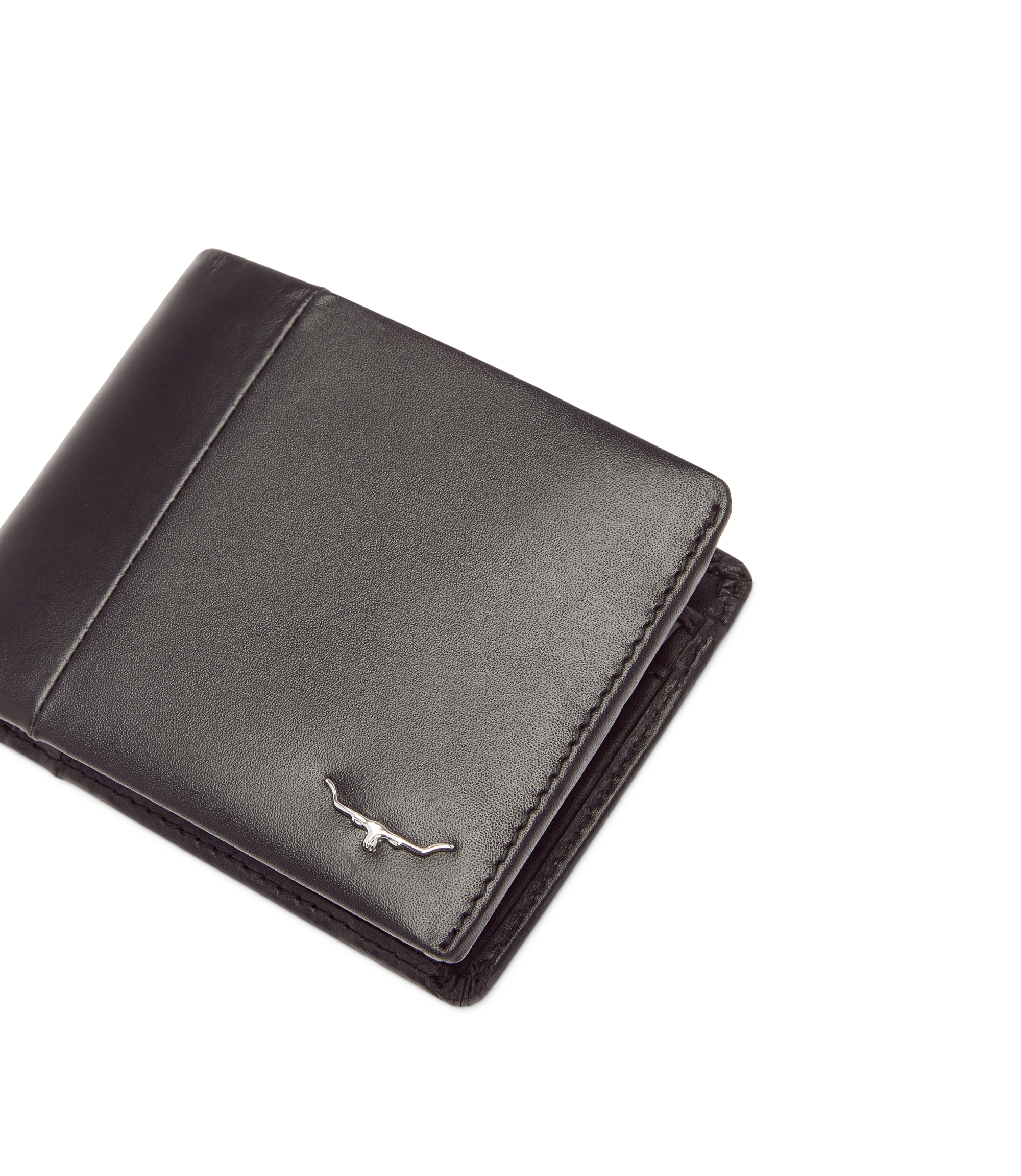 Wallet With Coin Pocket - Black