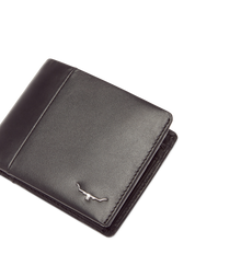 Wallet With Coin Pocket - Black