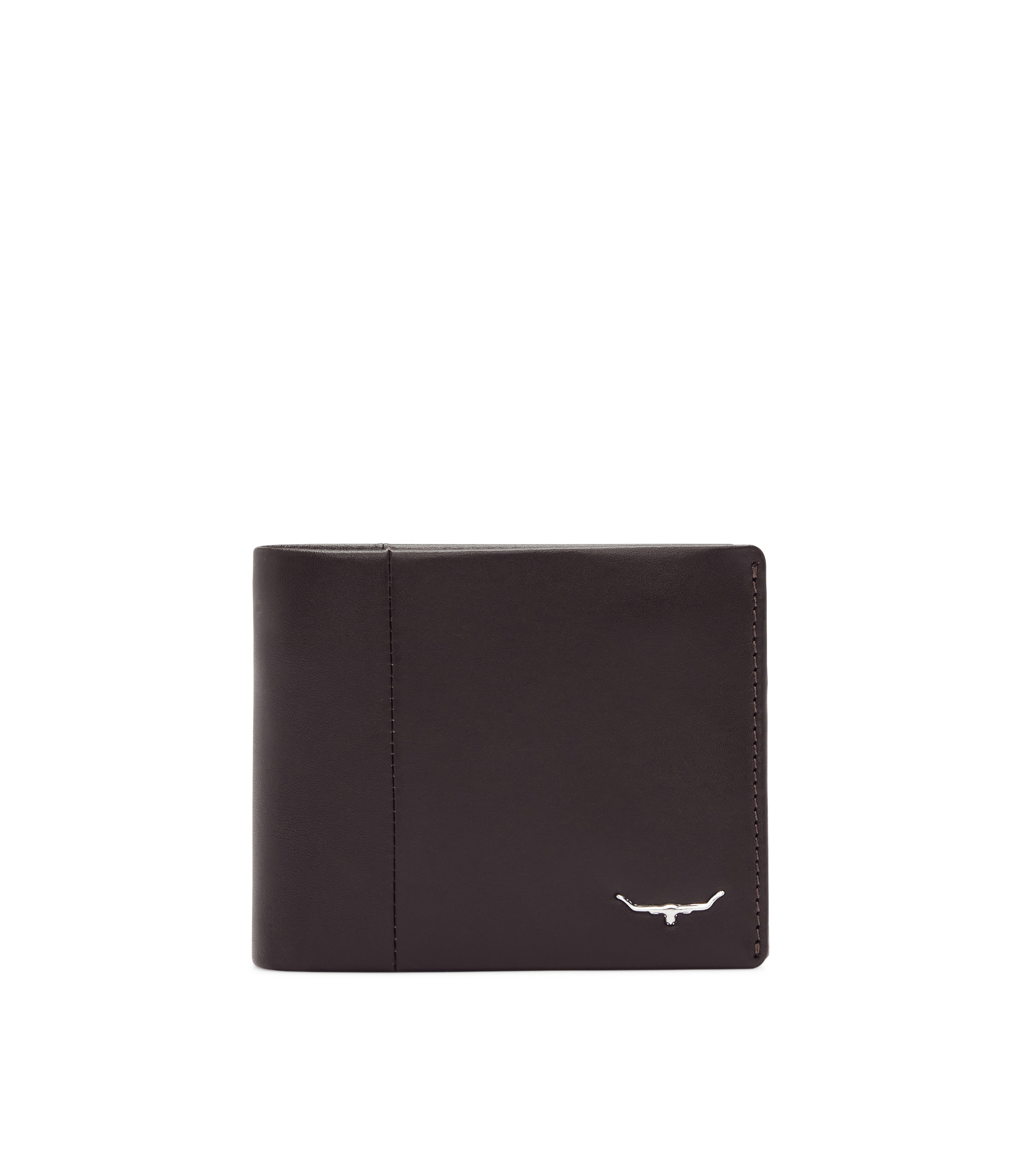 Wallet With Coin Pocket - Brown