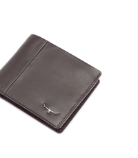 Wallet with Coin Pocket - Brown