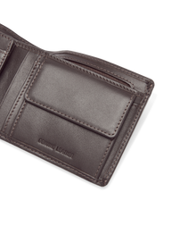 Wallet With Coin Pocket - Brown