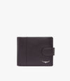 Wallet with Coin Pocket & Tab - Black