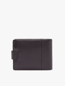 Wallet with Pocket & Tab - Black