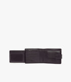Wallet with Pocket & Tab - Black