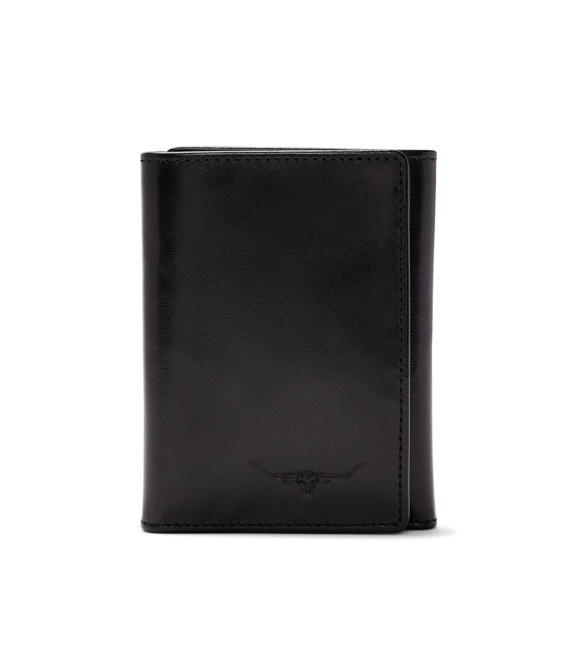 Small Tri-Fold Wallet - Black