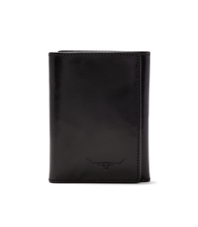 Small Tri-Fold Wallet - Black