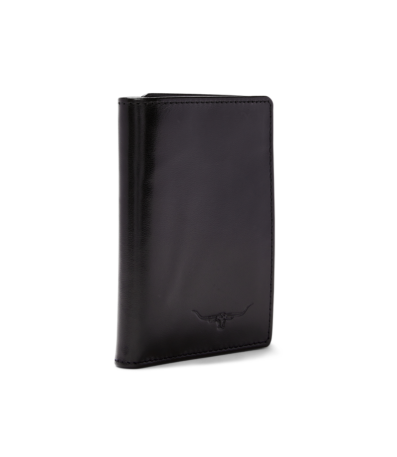 Small Tri-Fold Wallet - Black