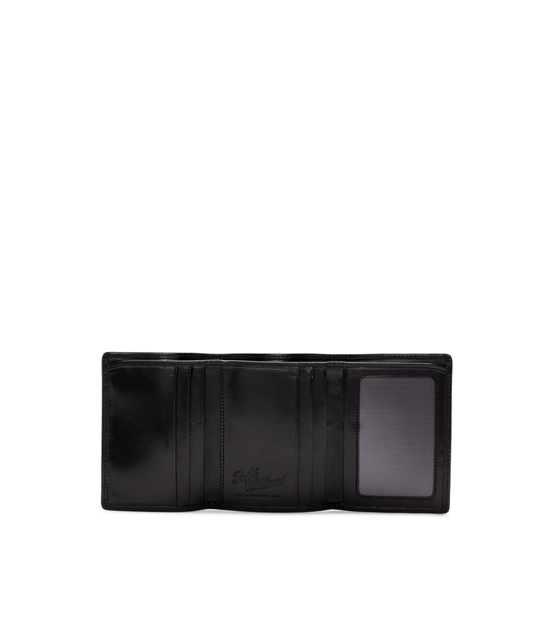 Small Tri-Fold Wallet - Black