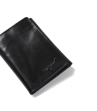 Small Tri-Fold Wallet - Black