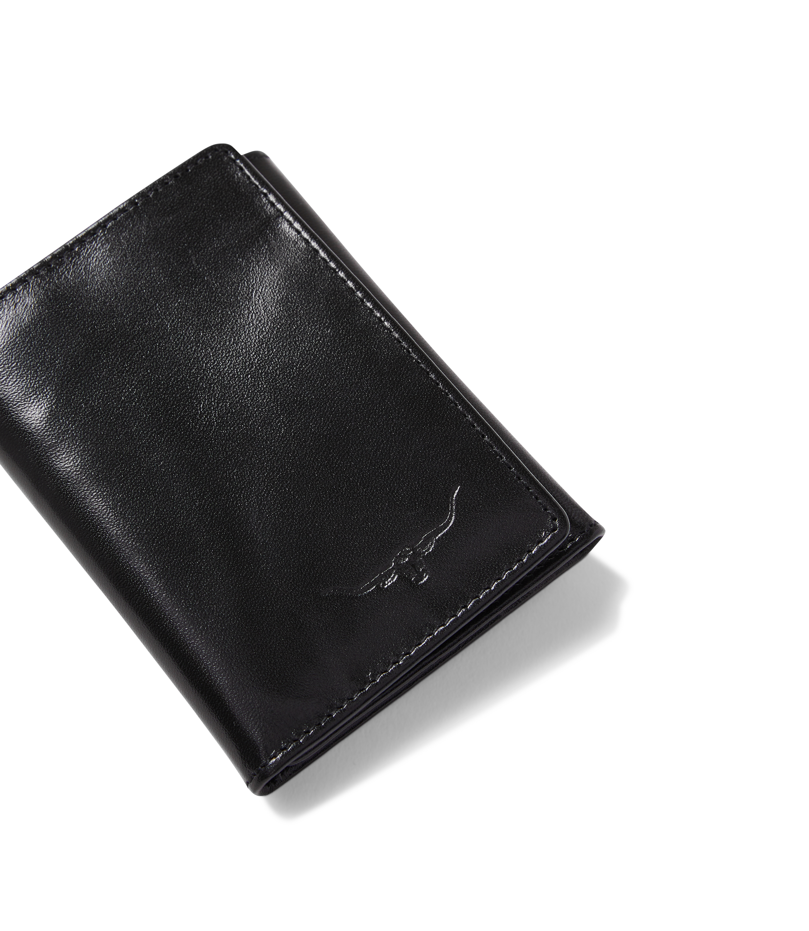 Small Tri-Fold Wallet - Black