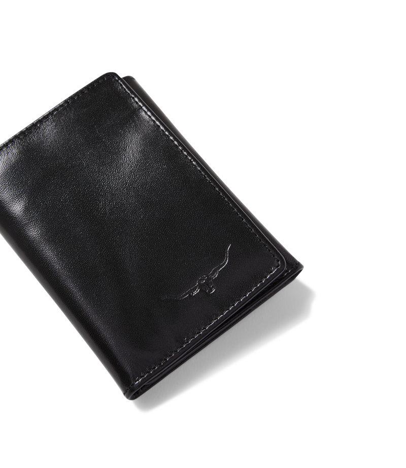 Small Tri-Fold Wallet - Black